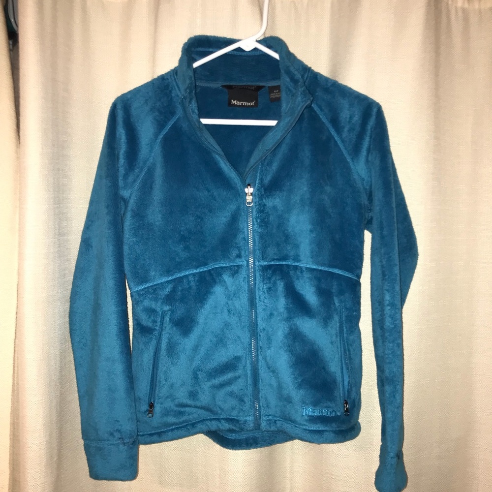 Blue Marmot fuzzy jacket